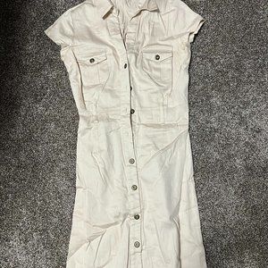 Charlotte Russe Safari look button Up Dress